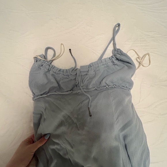 Free People Light Blue Maxi Dress - Picture 3 of 5